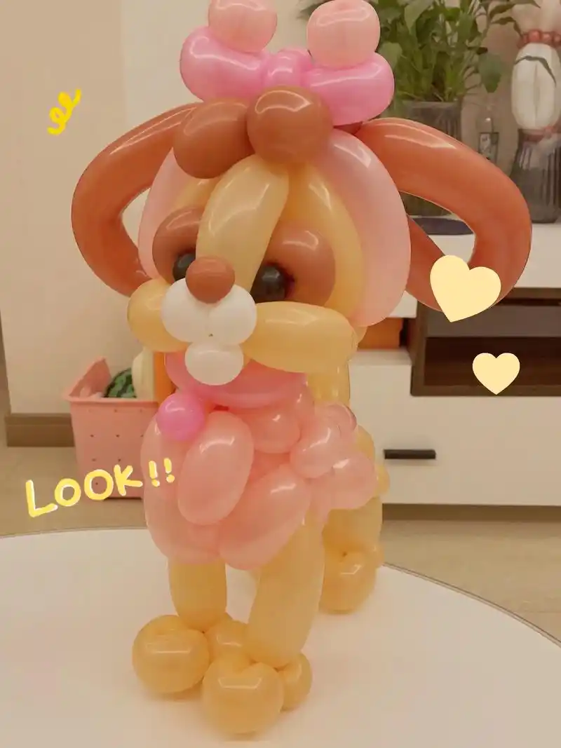 手工制作气球 #汪汪队 - 抖音