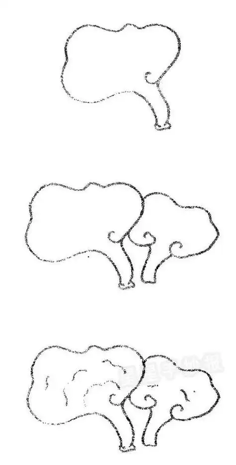 灵芝的简笔画集