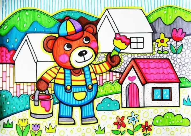 儿童初学水彩画入门 儿童水彩画入门教程