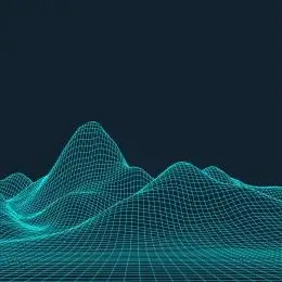 酷炫科技感山脉起伏3d立体背景纹理装饰9
