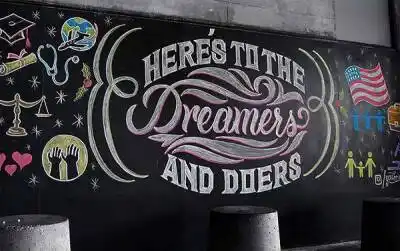 q版英文字体黑板报黑板报图片素材