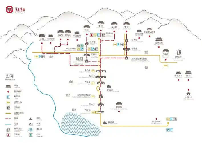 2020唐山清东陵地图导航