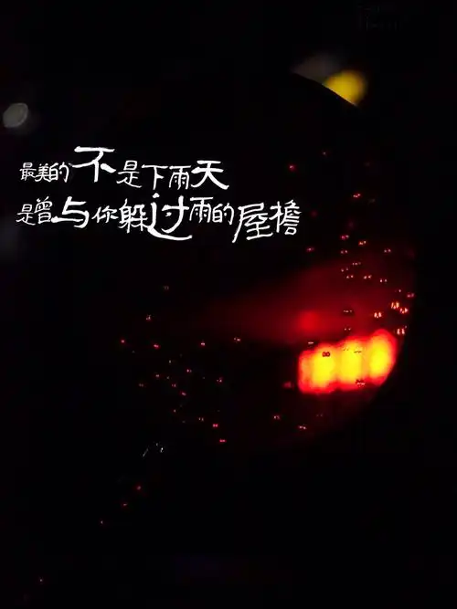 生活随拍 原创壁纸 雨夜