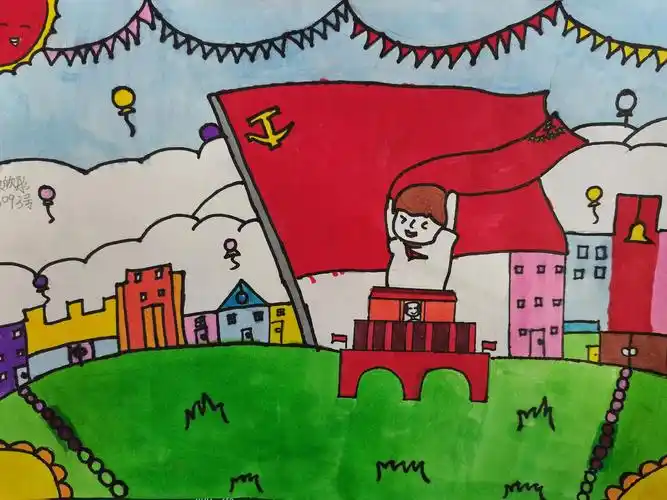 "庆国庆,颂祖国"绘画作品展示(三年级专版)