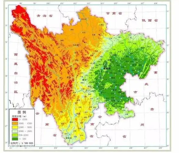 四川的桀骜不驯就在这片高原