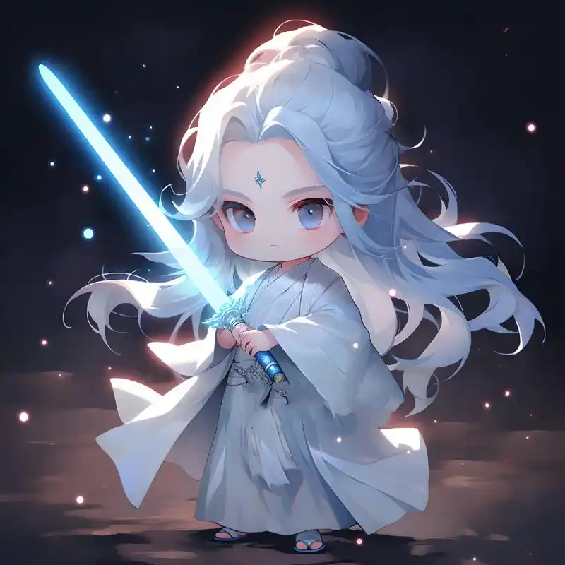 萌版剑客,可可爱爱滴!|古风男生头像