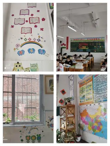 "营造温馨教室,创建和谐班级"——赣县区南塘中学教室文化布置
