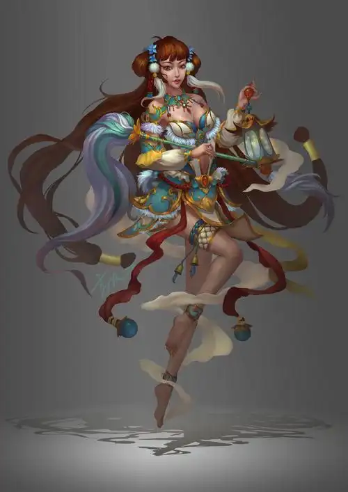 小仙女|插画|游戏原画|l高凡 - 原创作品 - 站酷 (zcool)