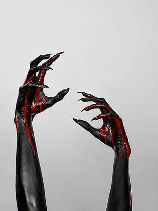 血腥的 i>死 /i>亡的黑手