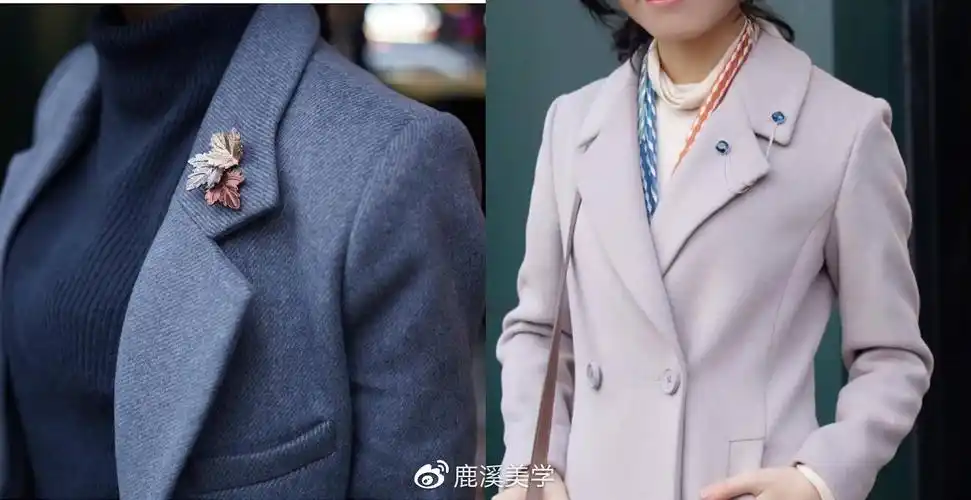 每天1分钟,穿搭更轻松:胸针的小妙招