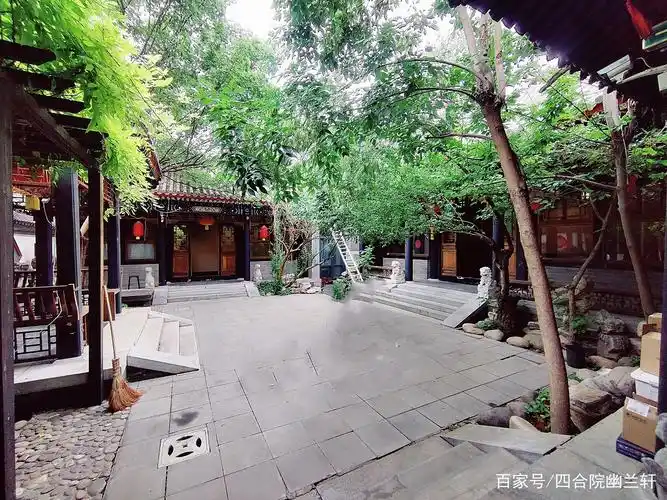 老北京豪宅 二进四合院出租 南锣鼓巷近主街