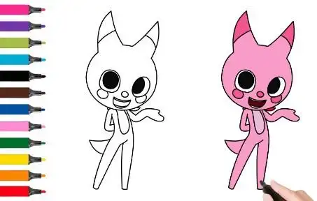 怎样画露西简笔画迷你特工队宝宝学画画ai美术绘画课程_哔哩哔哩_bili