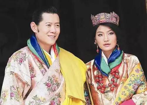 不丹国王和王后