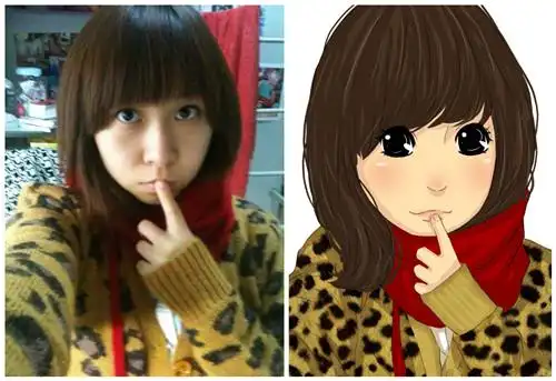 真人照片转q版 手绘头像 漫画设计 卡通形象 手绘画像 人物设计