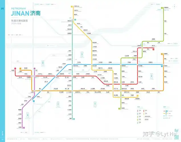 济南轨道交通图20192024