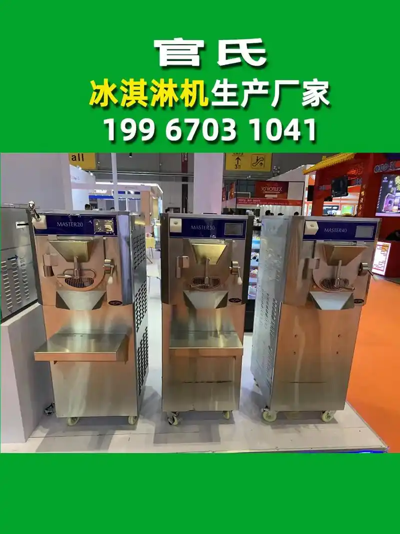 金湾区商用软冰淇淋机.