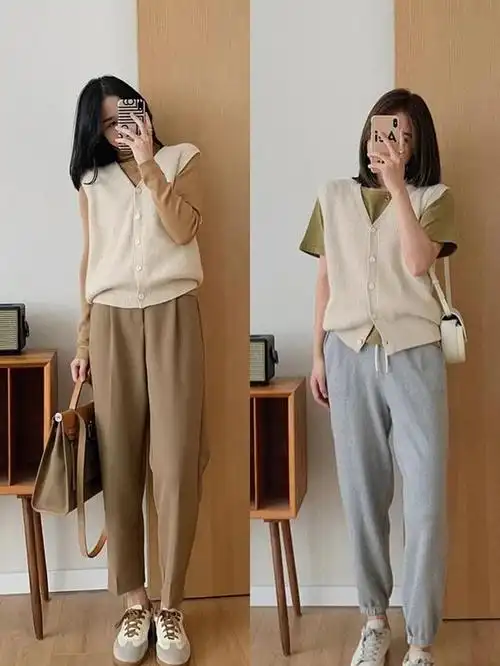 米色和杏色的图片对比(米色跟杏色的图片)