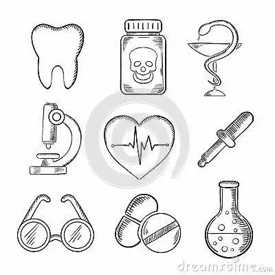 牙医简笔画图片儿童简笔画牙医的画法牙齿工具简笔画牙医和牙椅简笔画