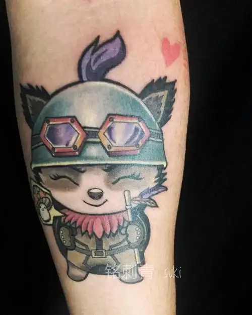 英雄联盟提莫纹身图片