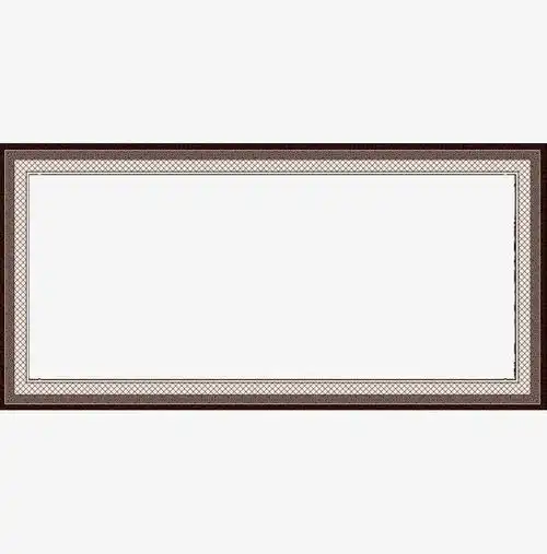 矩形中国风国学边框元素
