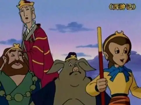 西游记师徒四人简笔画唐僧沙僧