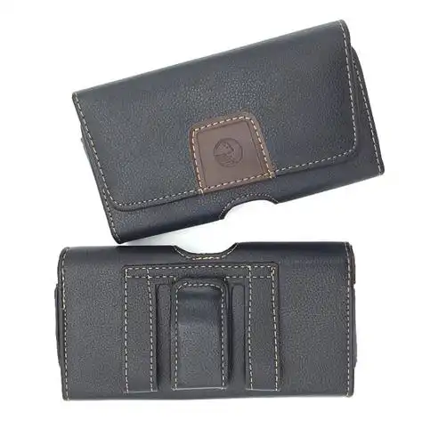 手机适用华为荣耀x10皮带手机套vivos7腰带机壳手机包