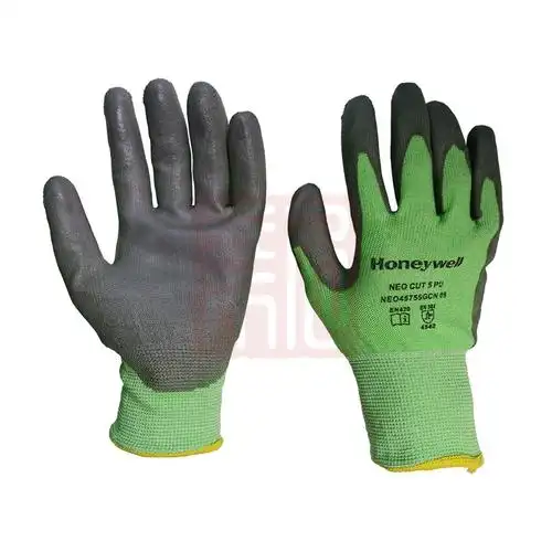 霍尼韦尔neo45755gcn-07 neocut5聚氨酯pu涂层hppe5级防割手套-7