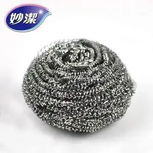 妙洁钢丝球清洁球大号家用厨房用品不锈钢不掉渣洗碗刷子刷锅神器