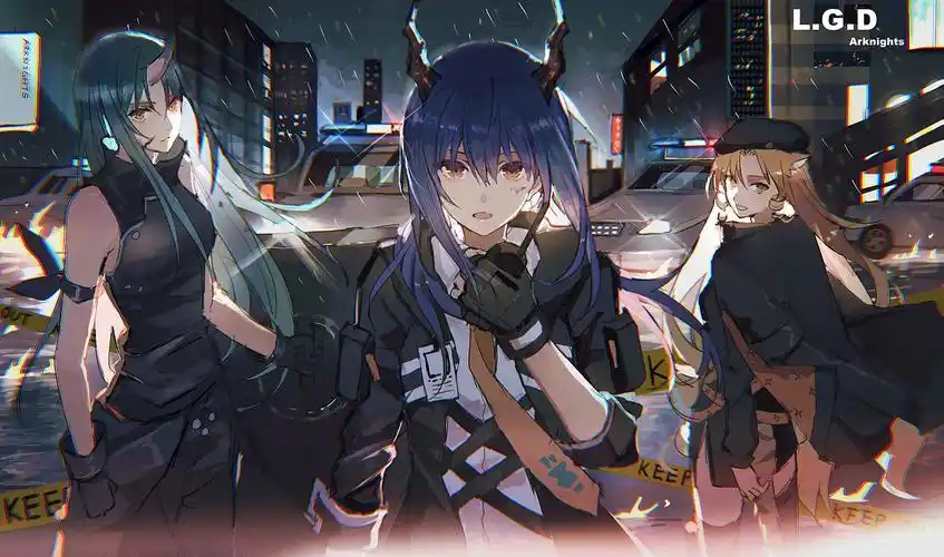 龙门-女孩子明日方舟-触站