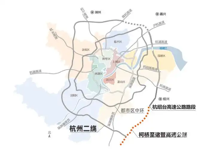 杭绍台高速全线通车杭州二绕离成环更近一步