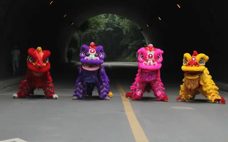 重庆理工大学醒狮基础(鼓点,舞狮)教学