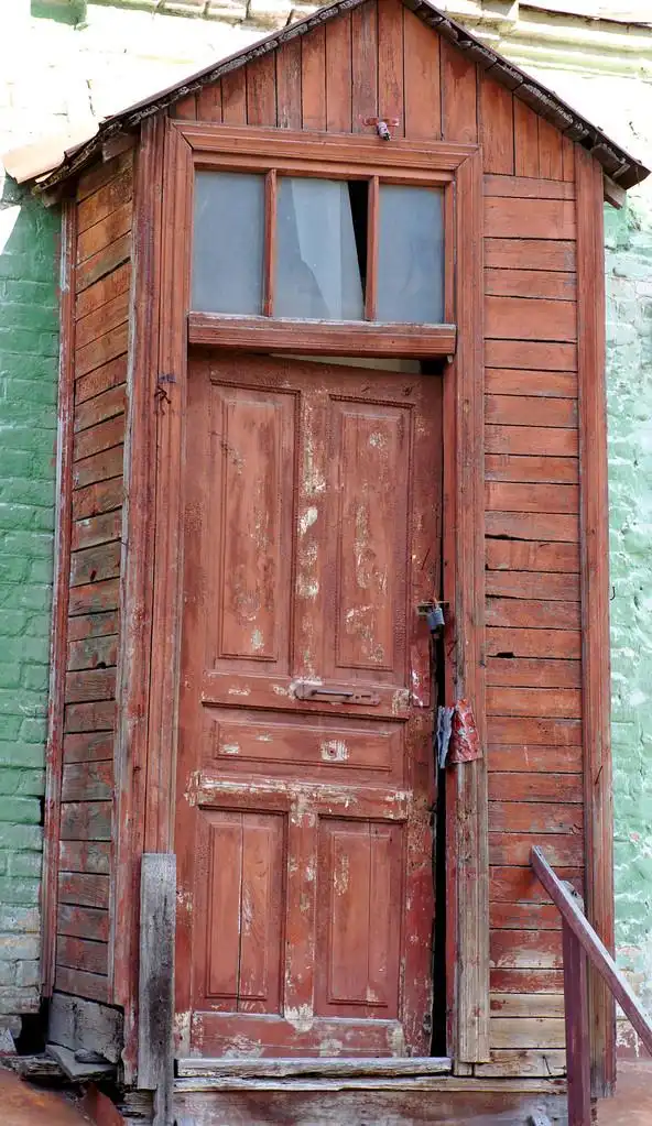 老门,房子的旧木门