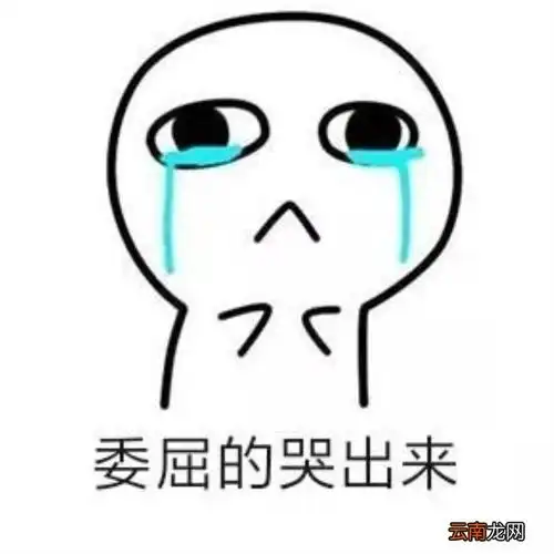 委屈的哭哭表情包合集 心里委屈的图片