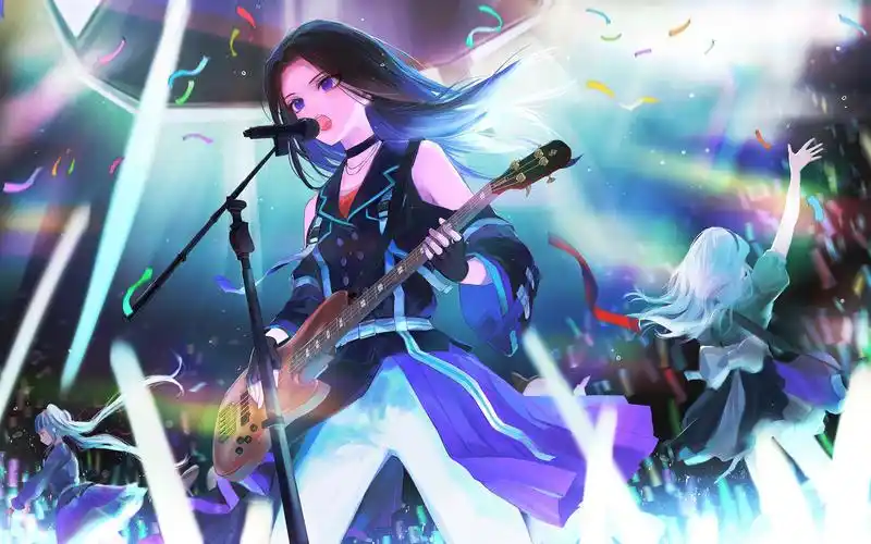 【邦邦】【板绘】来画一场超燃的live舞台吧!_哔哩哔哩_bilibili