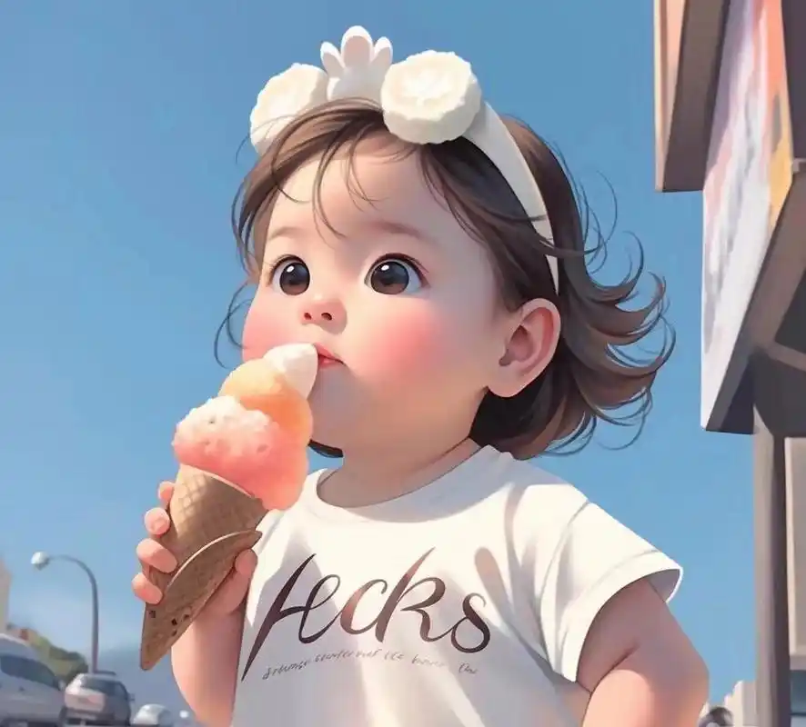 雪糕冰激凌系列萌娃可爱头像 676767