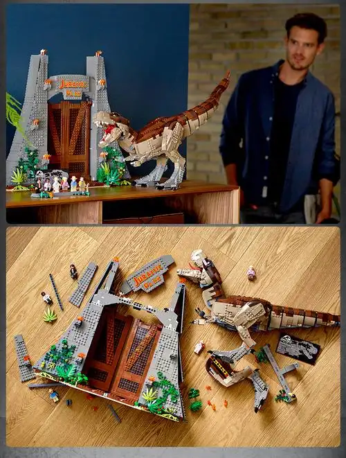 乐高旗舰店官网2020年新品75936侏罗纪公园暴走霸王龙