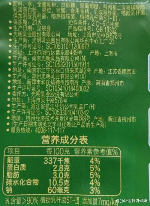 购买食品时,你是否只是看它的生产日期,保质期和名称呢?