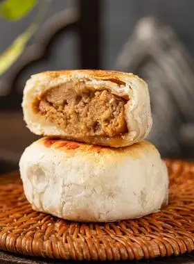 长发鲜肉苏州特产苏式酥皮西饼月饼