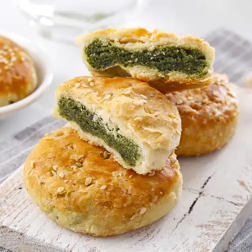 10个全国中秋月饼 海苔饼 浙江台州临海特产紫阳九九百年老店