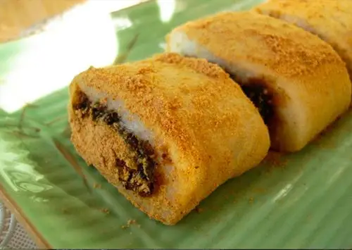 糯米麻糍 - 雁荡山旅游 - 特产美食