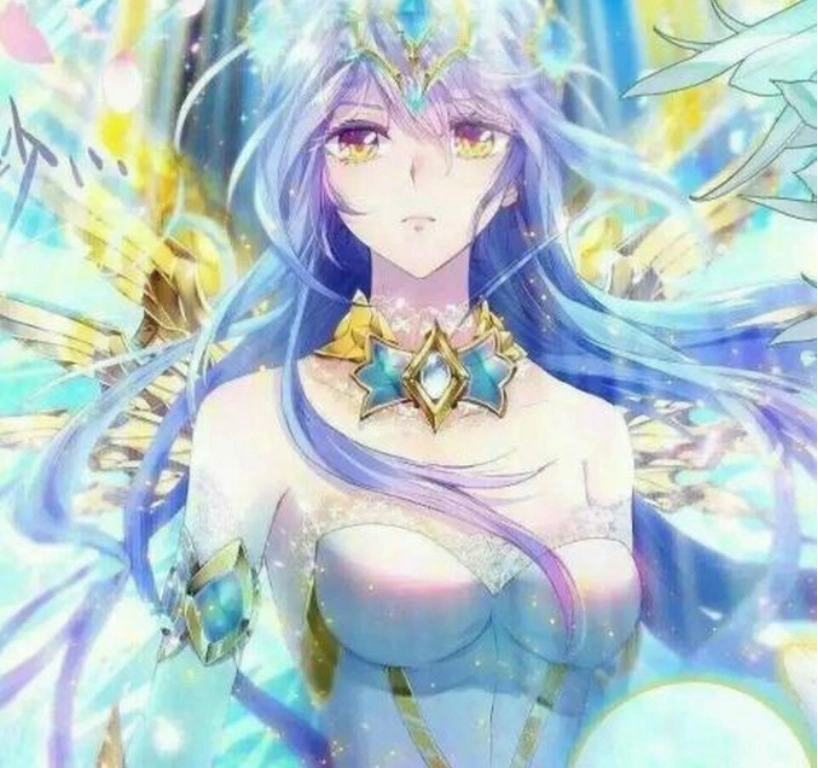 斗罗大陆:海神小舞形象登场,蓝发赤瞳少女真的太美了!