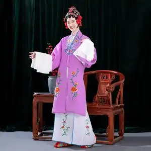 戏服装女花旦京剧古装越剧新款演出头饰戏曲水袖小旦戏剧衣服戏服