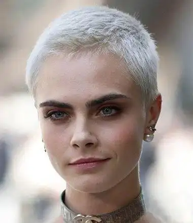 剪板寸不是男生特例女生更酷哦 当中国女孩也开始剪板寸发型了