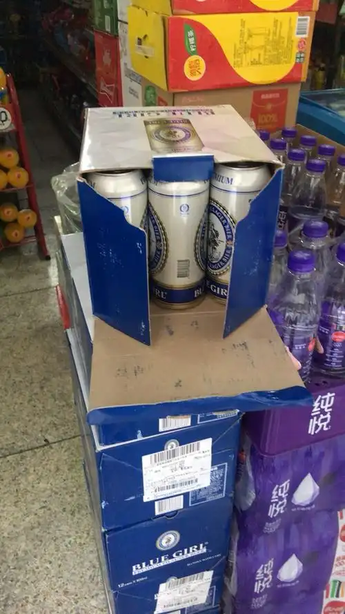 bluegirl/蓝妹啤酒德国工艺进口啤酒 500ml*12听 整箱装晒单图