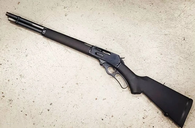 马林m336杠杆步枪:赫赫有名的m1894大伙都知道,其诞生到现在已经有120