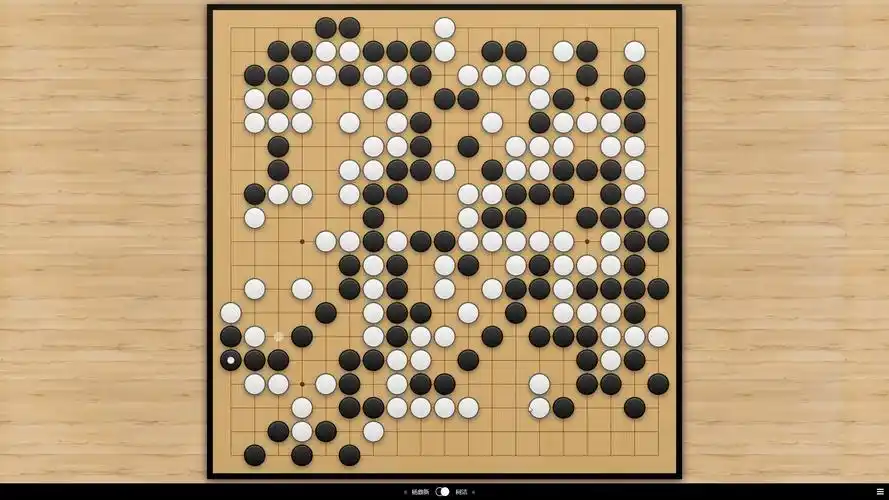 柯洁看到申真谞滑标时候的表情