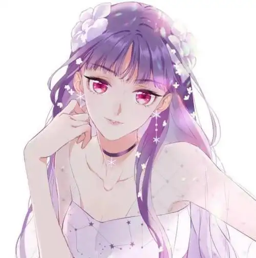 动漫真人女生头像我心有所爱在云端在潮海在心中