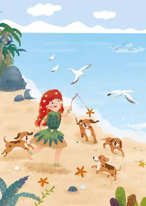 沙滩女孩从构思到细节的自我反省