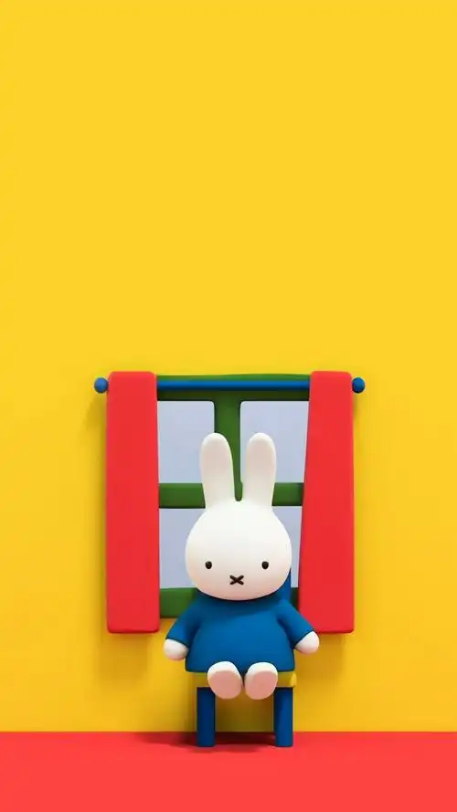 求一张竖着的米菲图