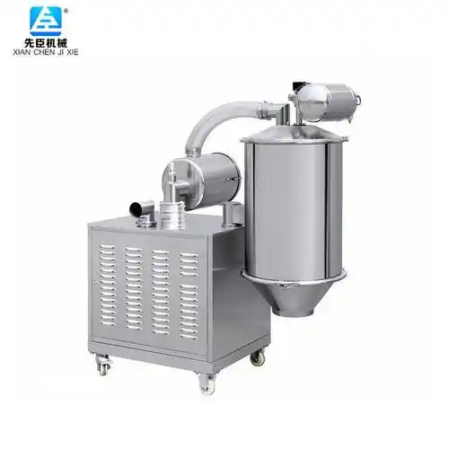 粒料真空上料机可移动真空吸料机上料速度快清洗方便图片